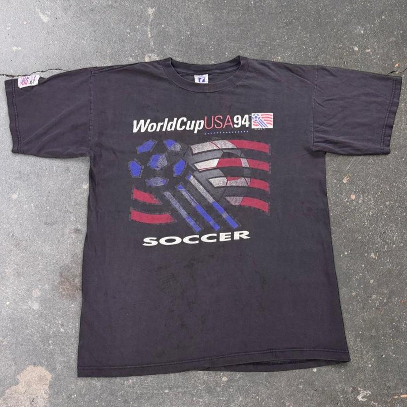 1994 World Cup USA Soccer Graphic Tee | Large