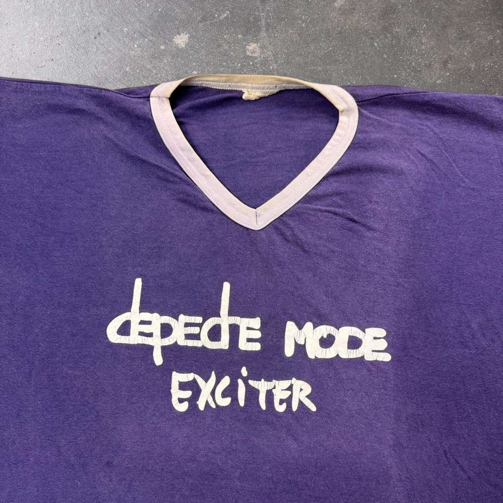 2001 Depeche Mode Exciter World Tour Ringer Tee | Large