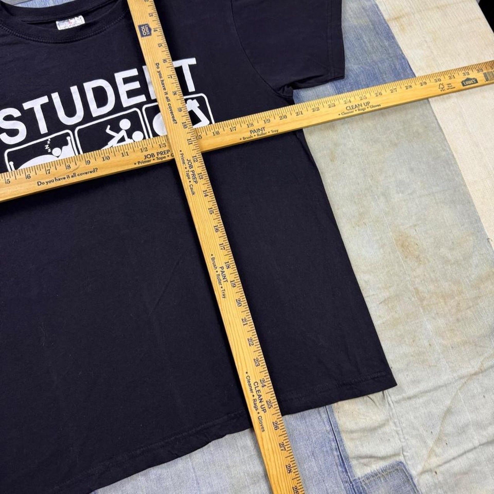 2000s Student Life Humor Graphic Tee | Medium