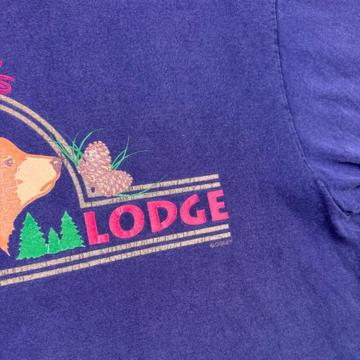 1990s Disney Wilderness Lodge Bear Graphic Tee | Extra Large