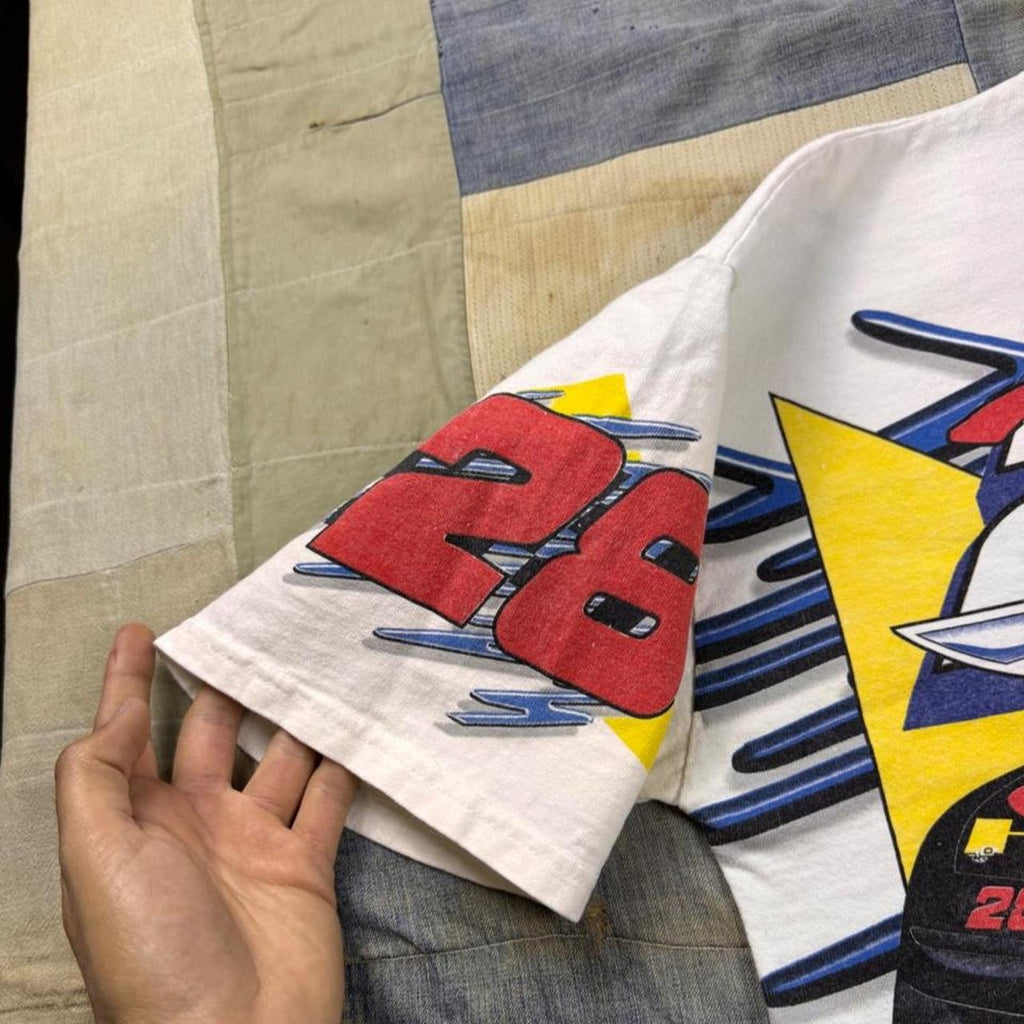 1990s Chase Racewear Robert Yates Racing all-over print tee | XXL