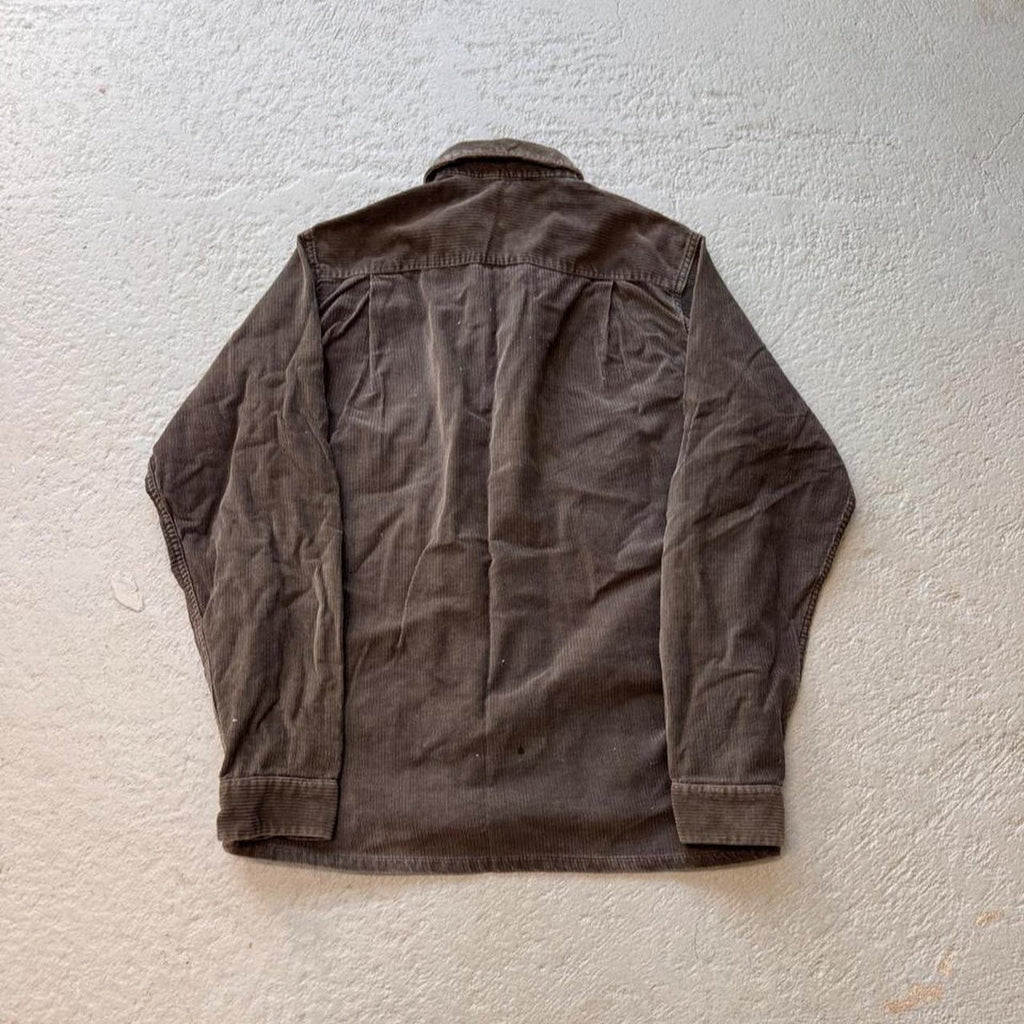 1950s Corduroy Sport Shirt | M