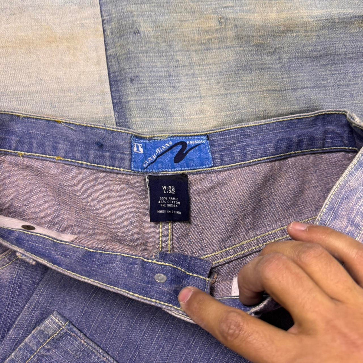 2000s tank wide leg jeans | 31x31