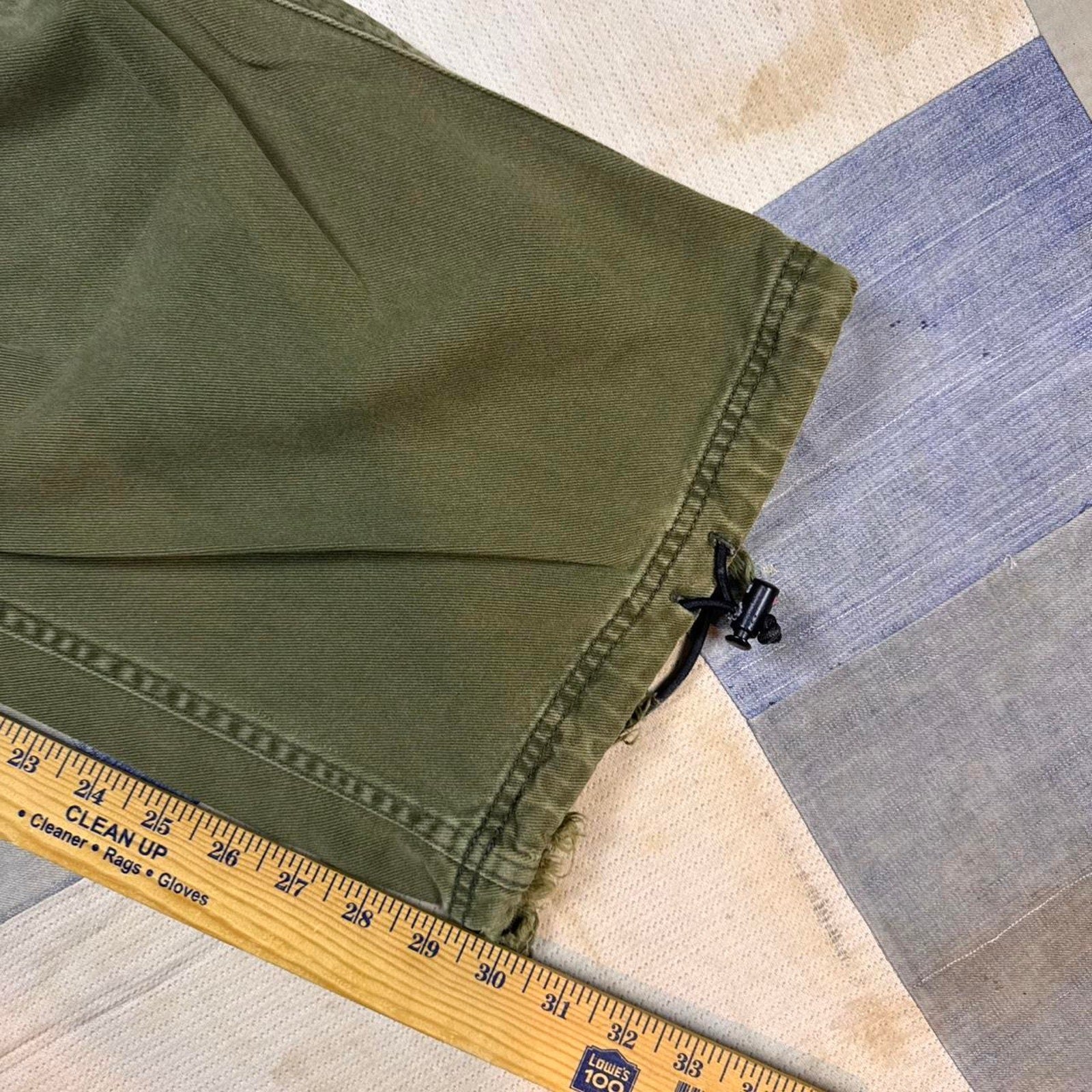 2000s Tommy Jeans olive green cargo pants | 34x30