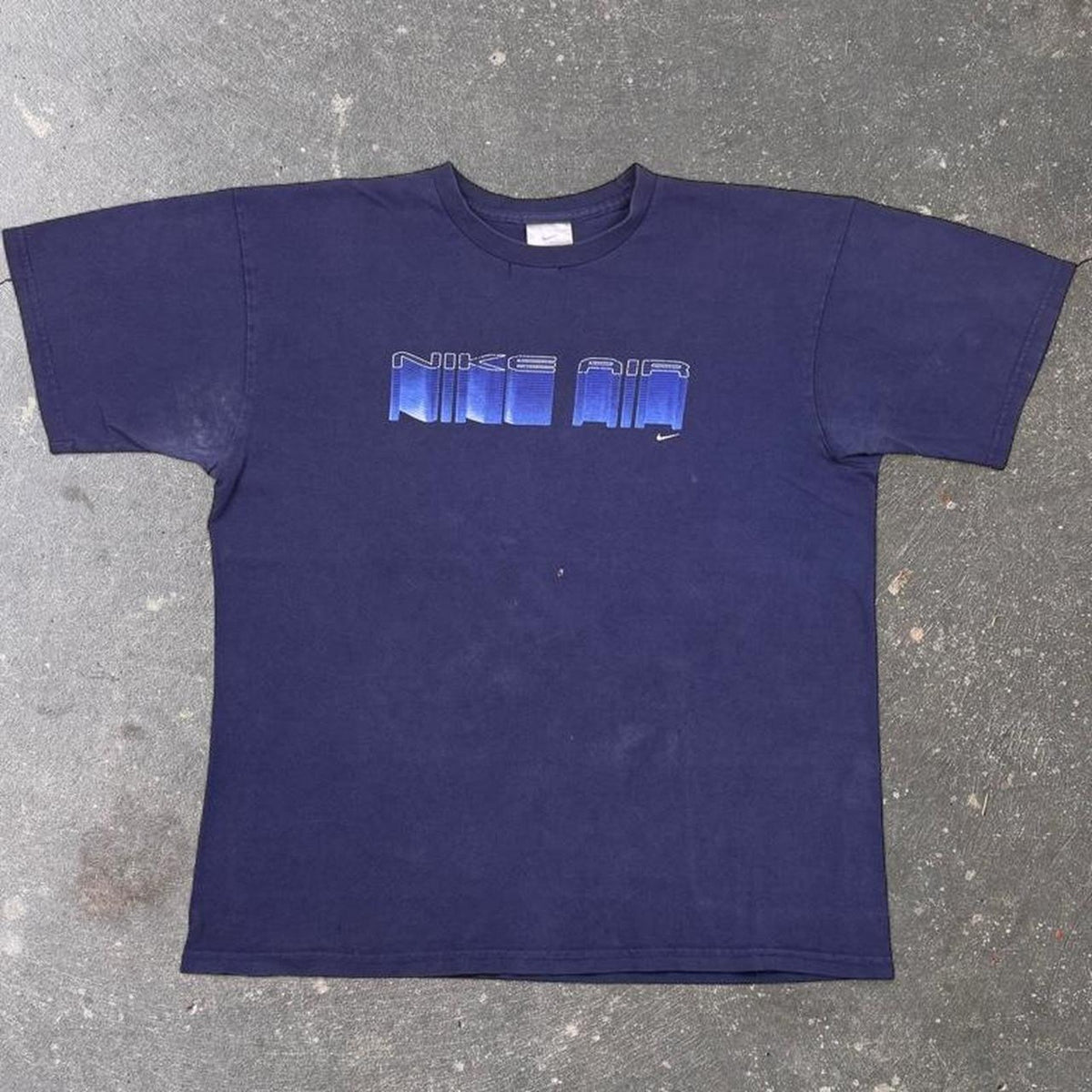 1990s Nike Air Spellout Tee | L