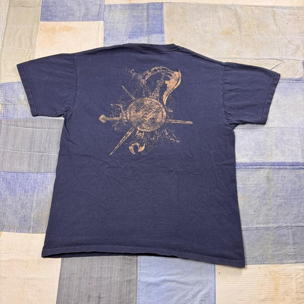 2000s Turisas Double-Sided Finnish Folk Metal Band Tee | Large