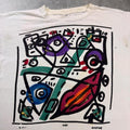 Vintage 90s abstract art graphic tee
