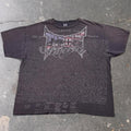 2000s Tapout American Flag Declaration Graphic Tee | 2XL