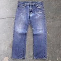 2000s Old Navy Paint Splatter Distressed Jeans | 35x30
