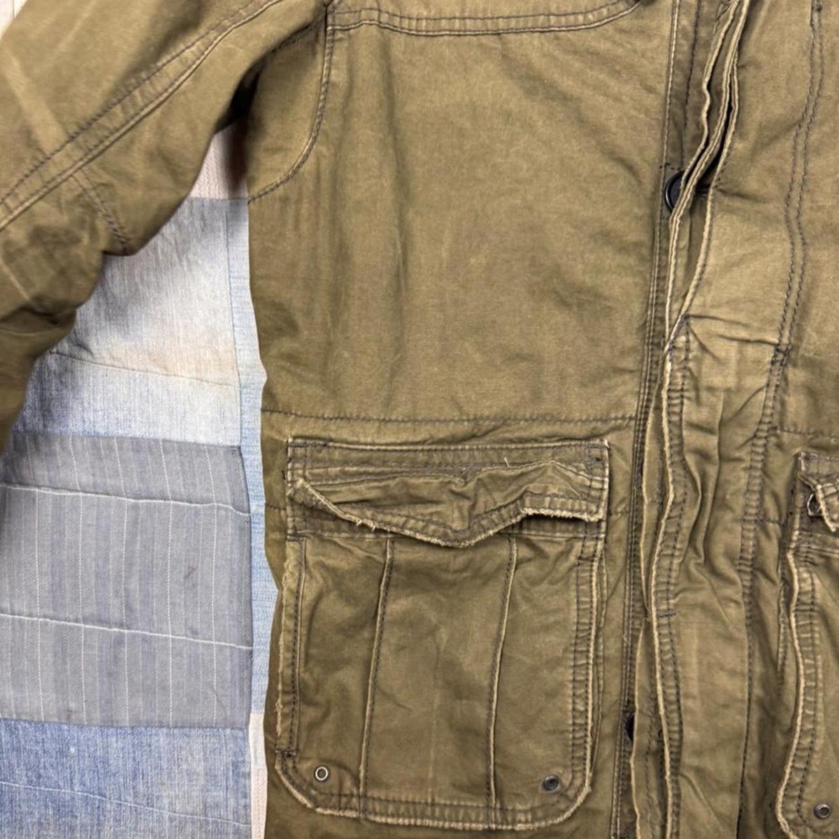 2000s Abercrombie Fitch Redfield Field Jacket | L