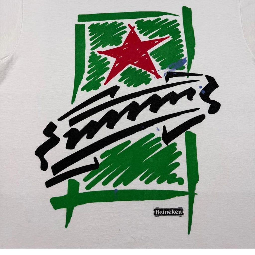 1990s Heineken Summer Scribble Tee | L