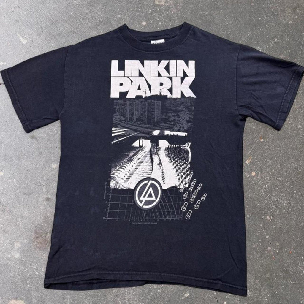 2010s Linkin Park Industrial City Graphic Band Tee | Small