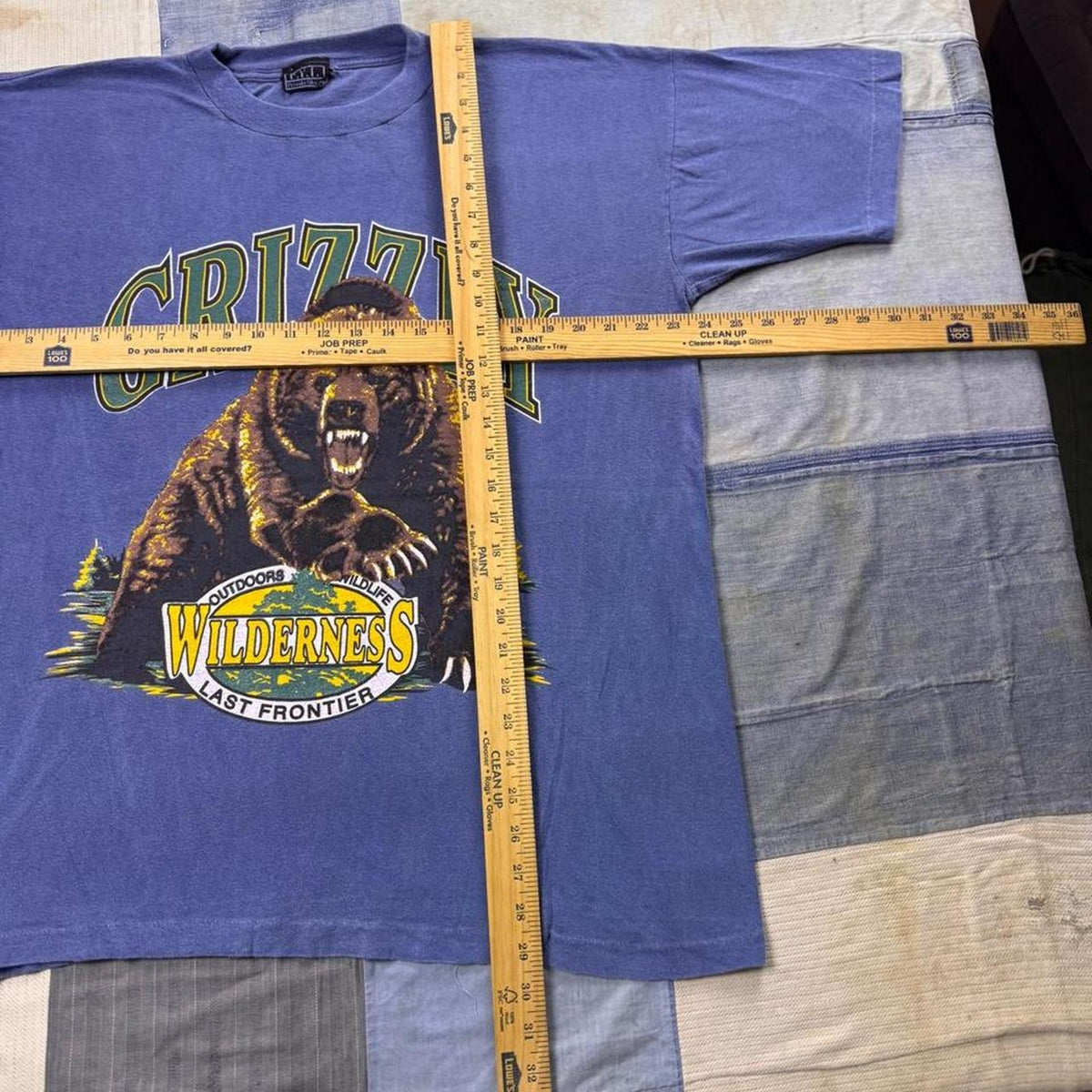1990s Grizzly Wilderness Bear Graphic Tee | XL