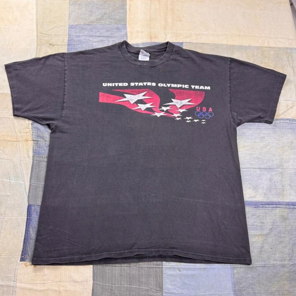 1990s USA Olympic Team Hockey Double Sided Tee | XXL