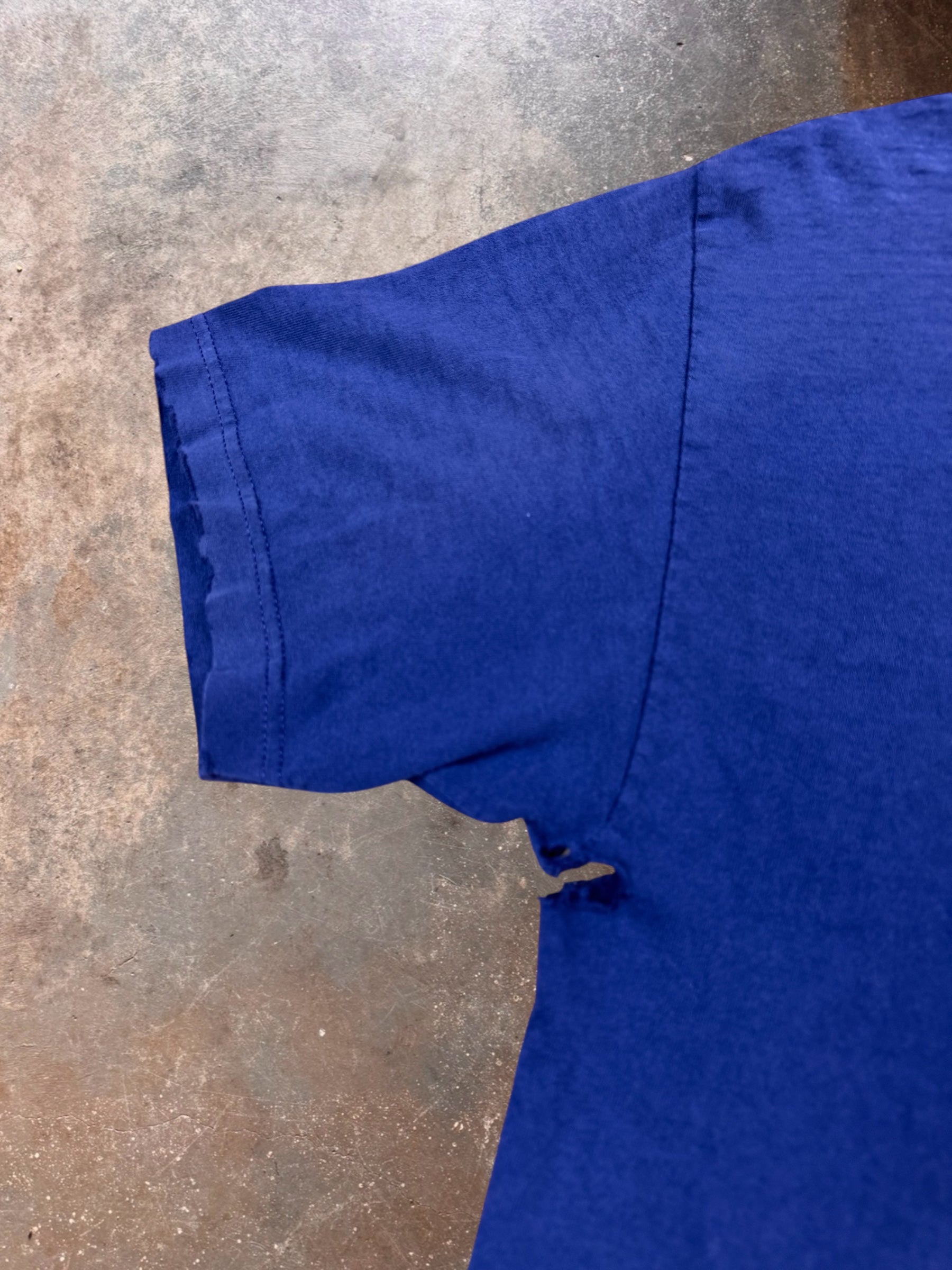 1990s Blind Banned Skate Navy Blue T Shirt | Large