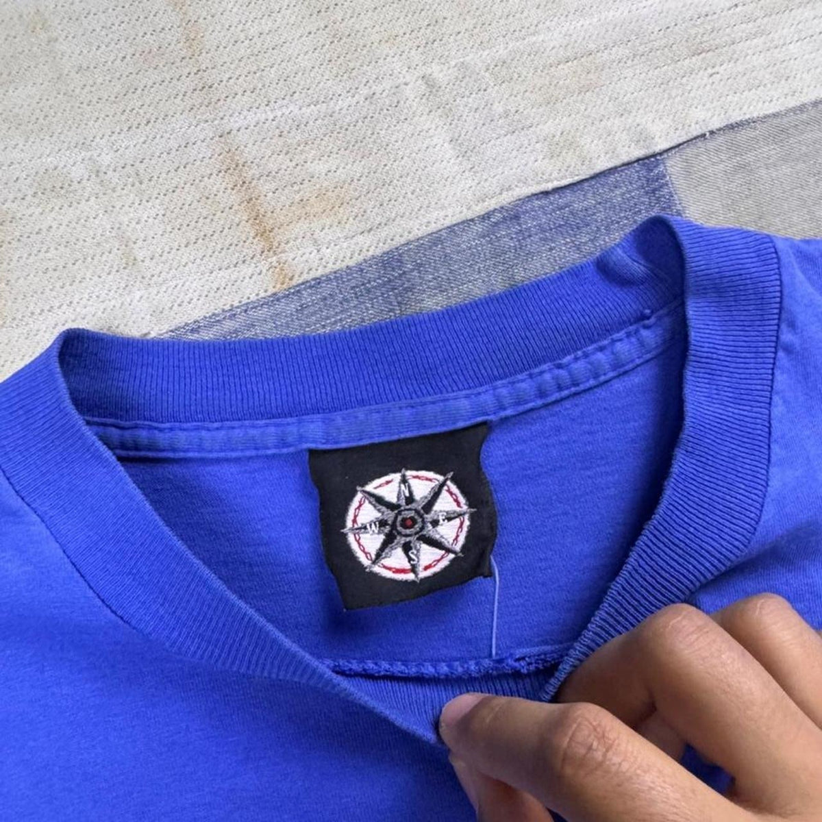 1990s “Make the Run” Ski Graphic Pocket Tee | XL