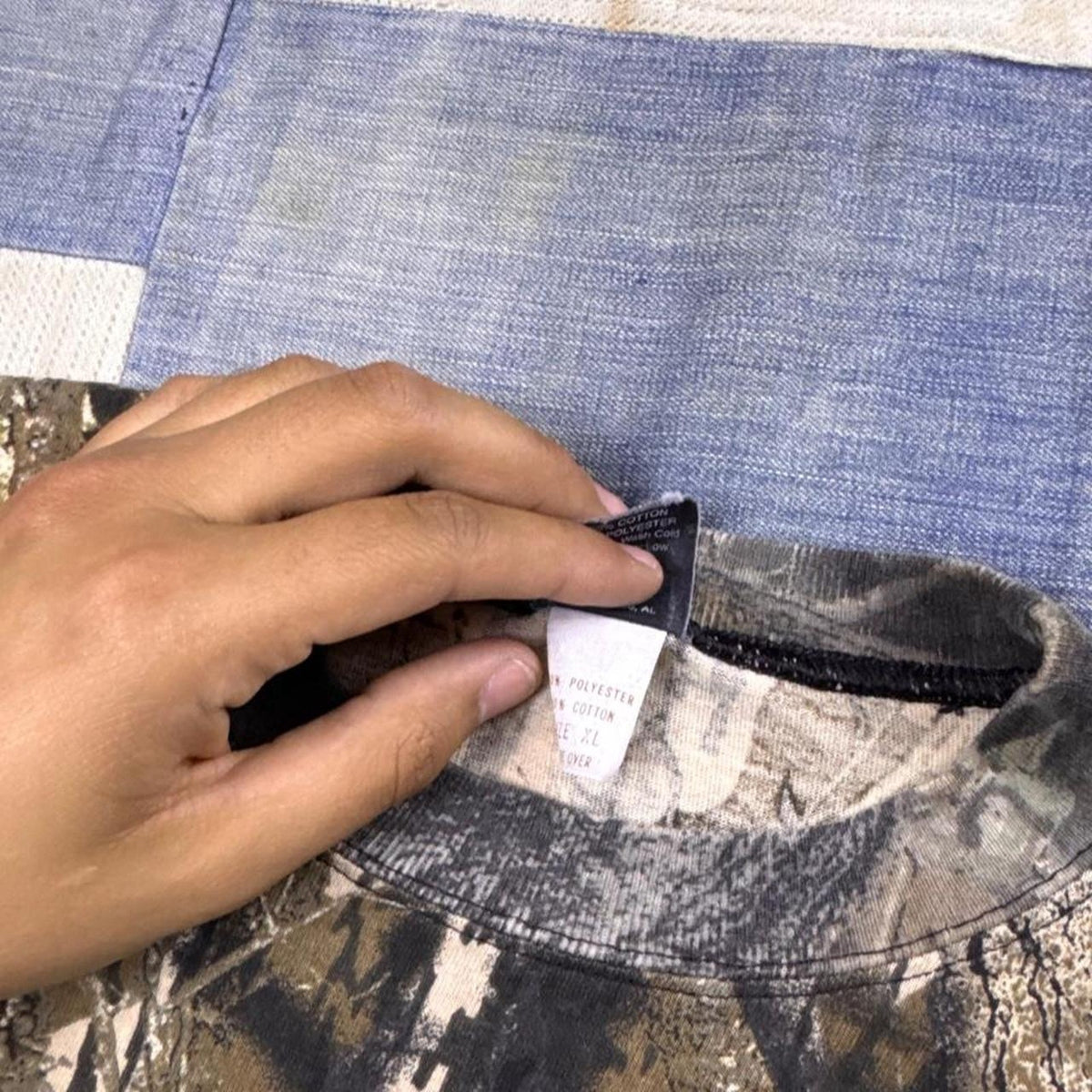 1990s Blount Outdoors Realtree Camo Tee | XL