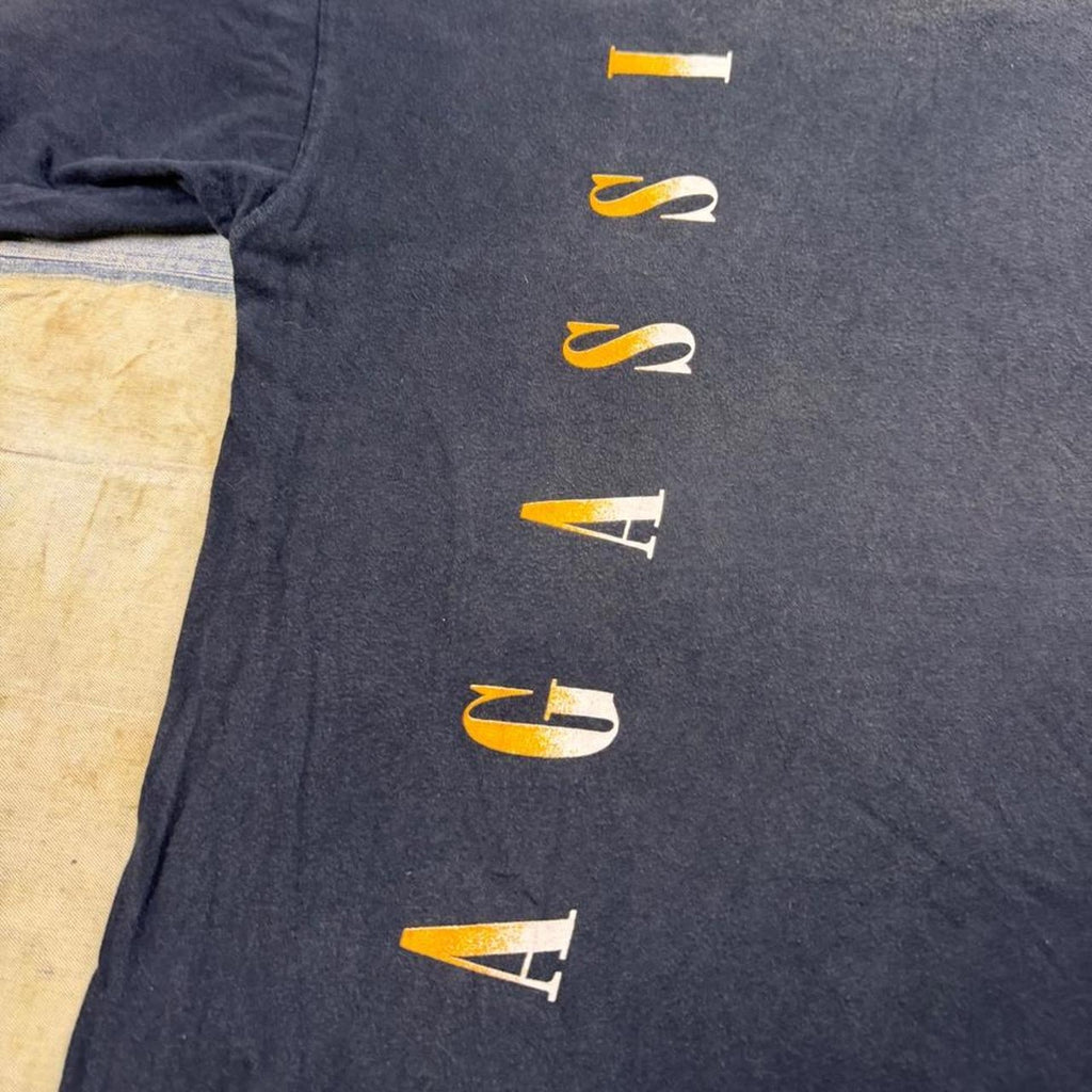 1990s Andre Agassi Tennis Portrait Tee | Large
