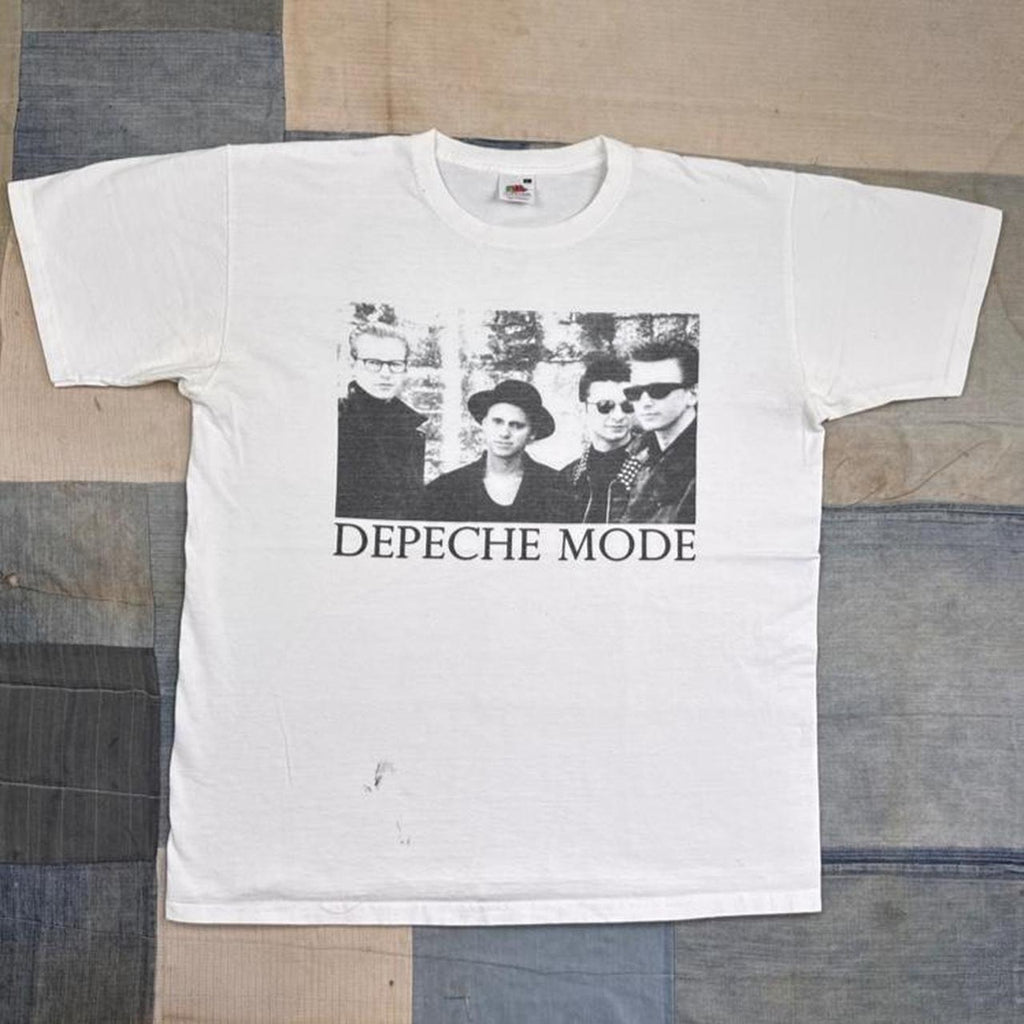 2000s Depeche Mode Band Photo Graphic Tee | Large