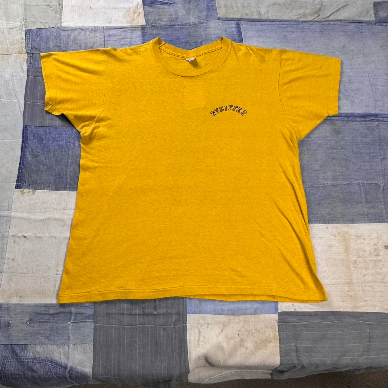 1960s Pfeiffer Beer Pocket Logo T Shirt | XL