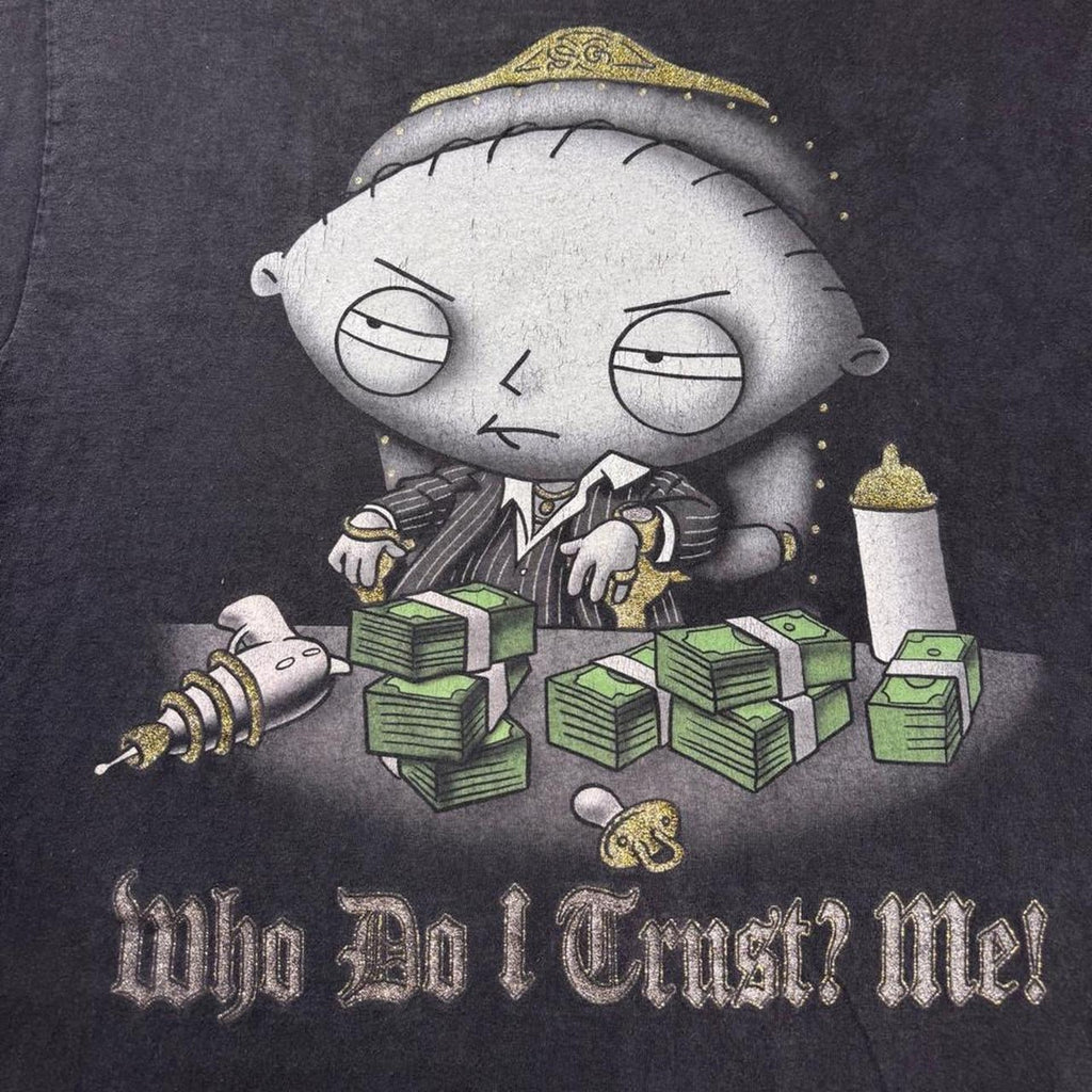 2000s Family Guy Stewie “Who Do I Trust? Me!” Graphic Tee | XL