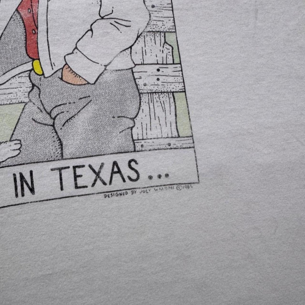1990s Bubba-n-Spot Texas Humor Cartoon Graphic Tee | Medium