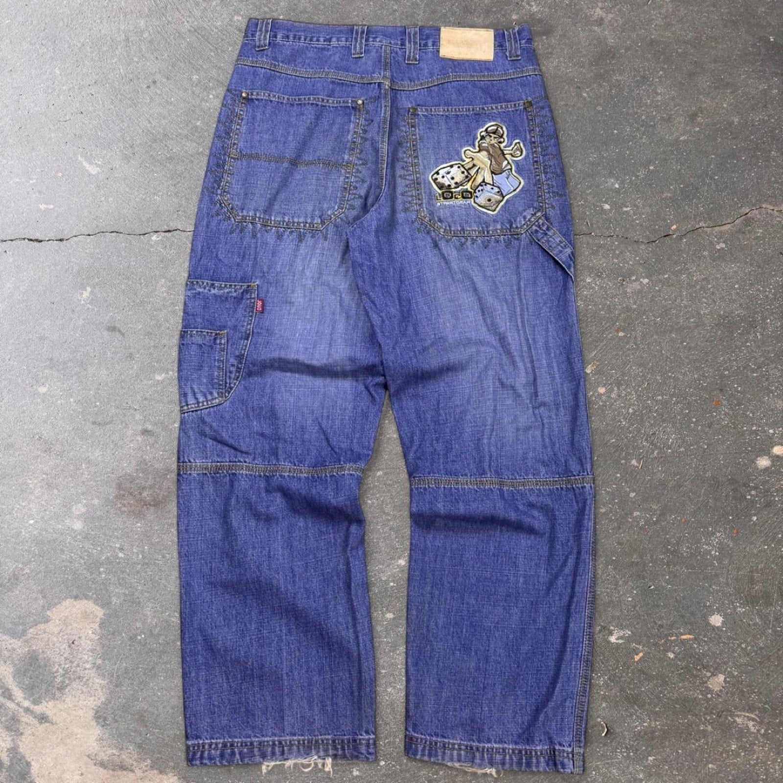 2000s Loco Street Gear blue jeans | 35x31