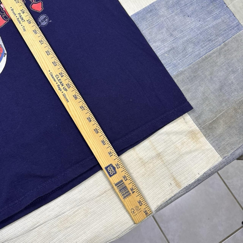 Vintage Mississippi Sea Wolves Ice This ECHL Hockey T Shirt XL Gildan Y2K