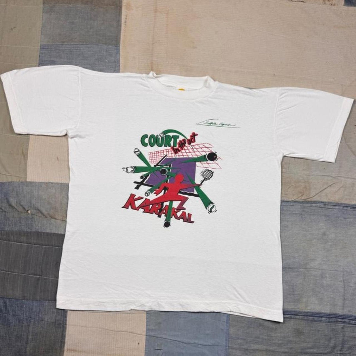 1990s Karakal Squash Tee | XL
