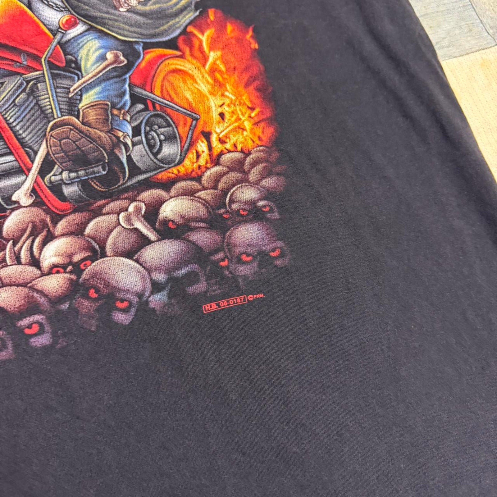 1990s Highway to Hell biker tee | XXL