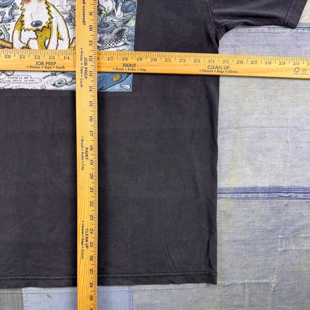 1990s ORBI God Made Me Do It Cartoon Graphic Tee | XL
