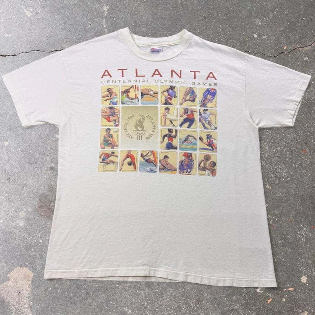 1996 Atlanta Centennial Olympic Games Graphic Tee | XL