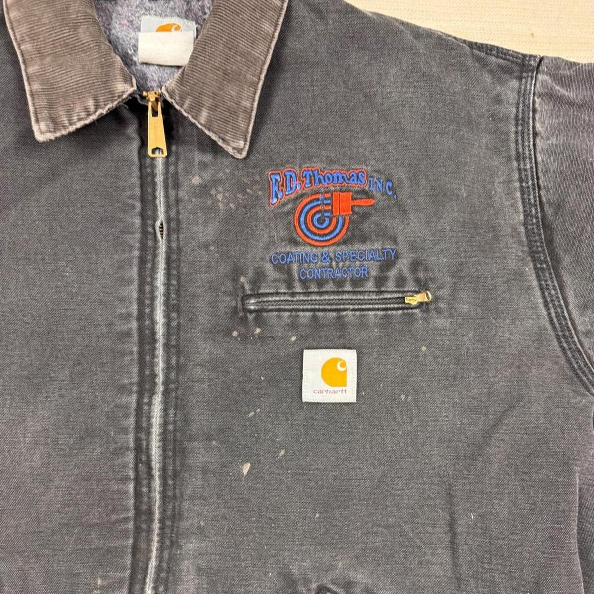 2000s Carhartt Detroit Blanket Lined Jacket | 2XL