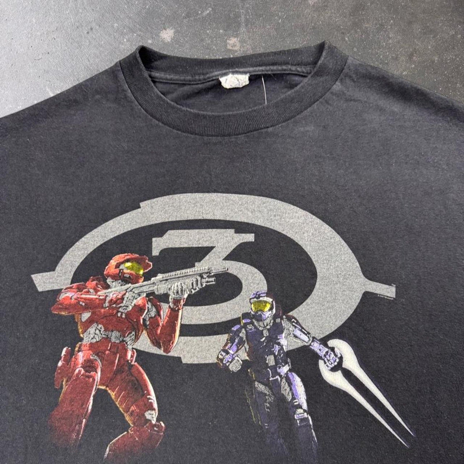 2007 Halo 3 Master Chief Spartan Video Game Tee | Medium