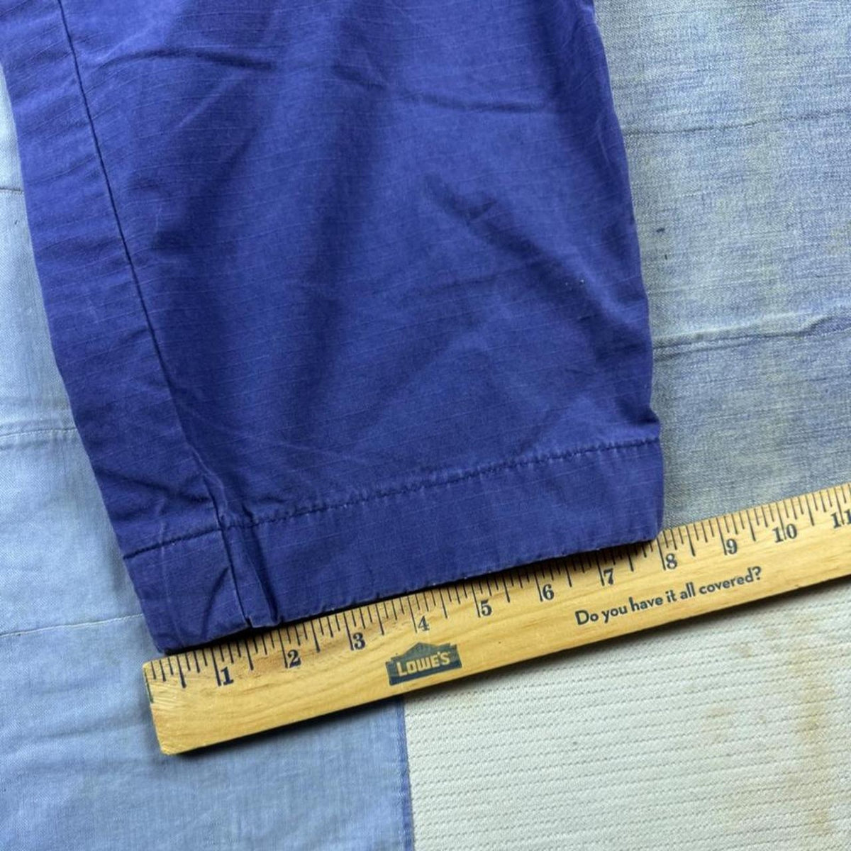 2000s Lauren Ralph Lauren Purple Ripstop Convertible Cargo Pants | 12 (32x28)