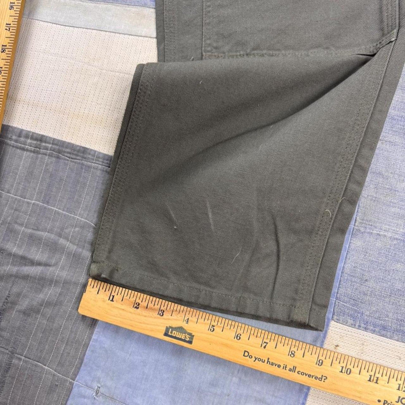 2000s Carhartt Moss Green Double Knee Carpenter Pants New With Tags | 30x32