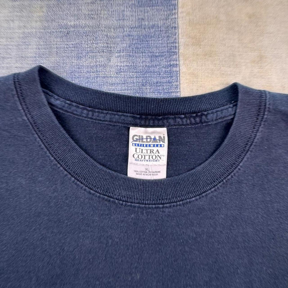 2000s Concrete Wave 100% Skateboarding Logo Tee | XL