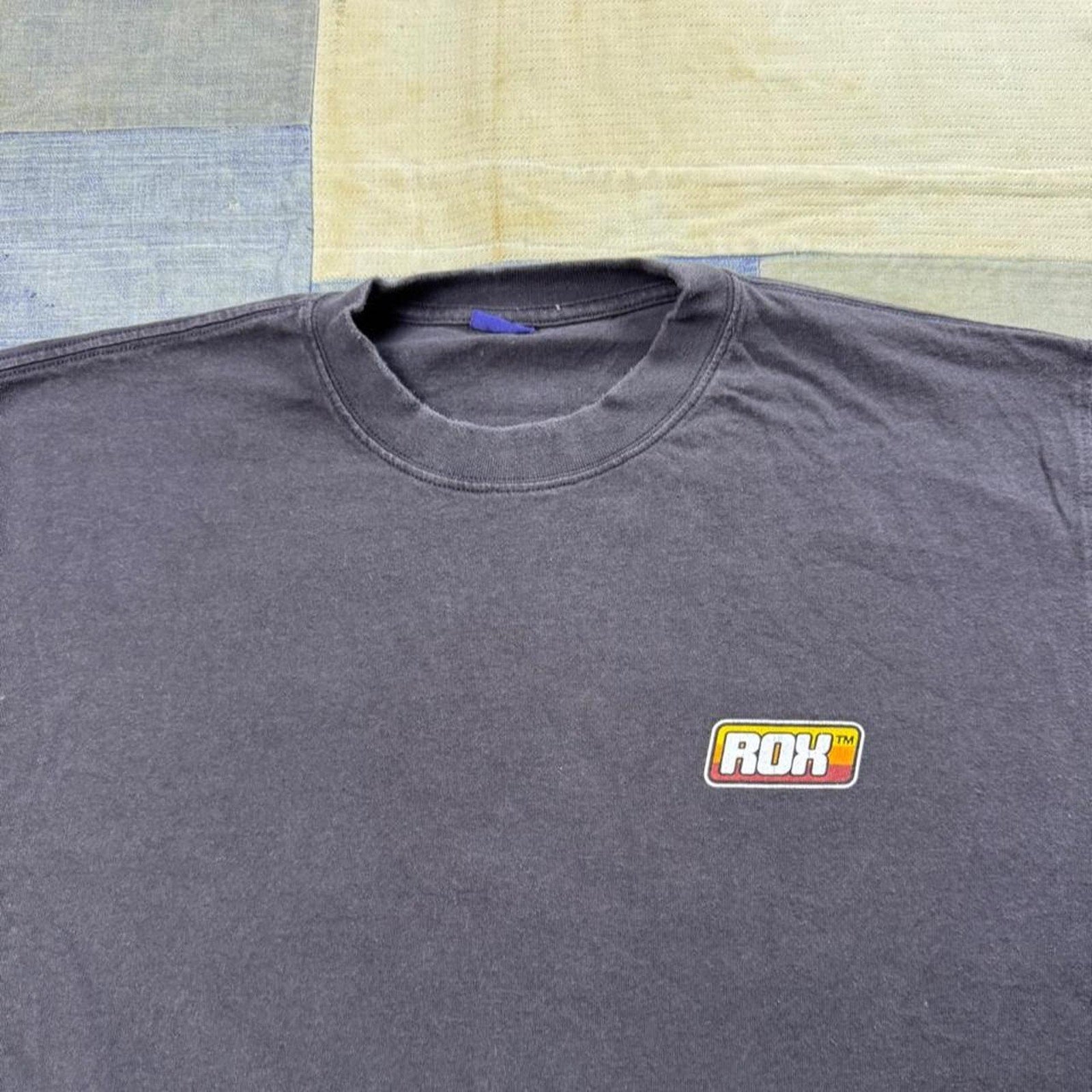 1998 ROX Fear of a Flat Planet Devil Graphic Tee | Medium