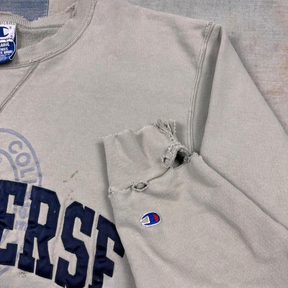 1990s Champion Converse Crewneck Sweatshirt | XL