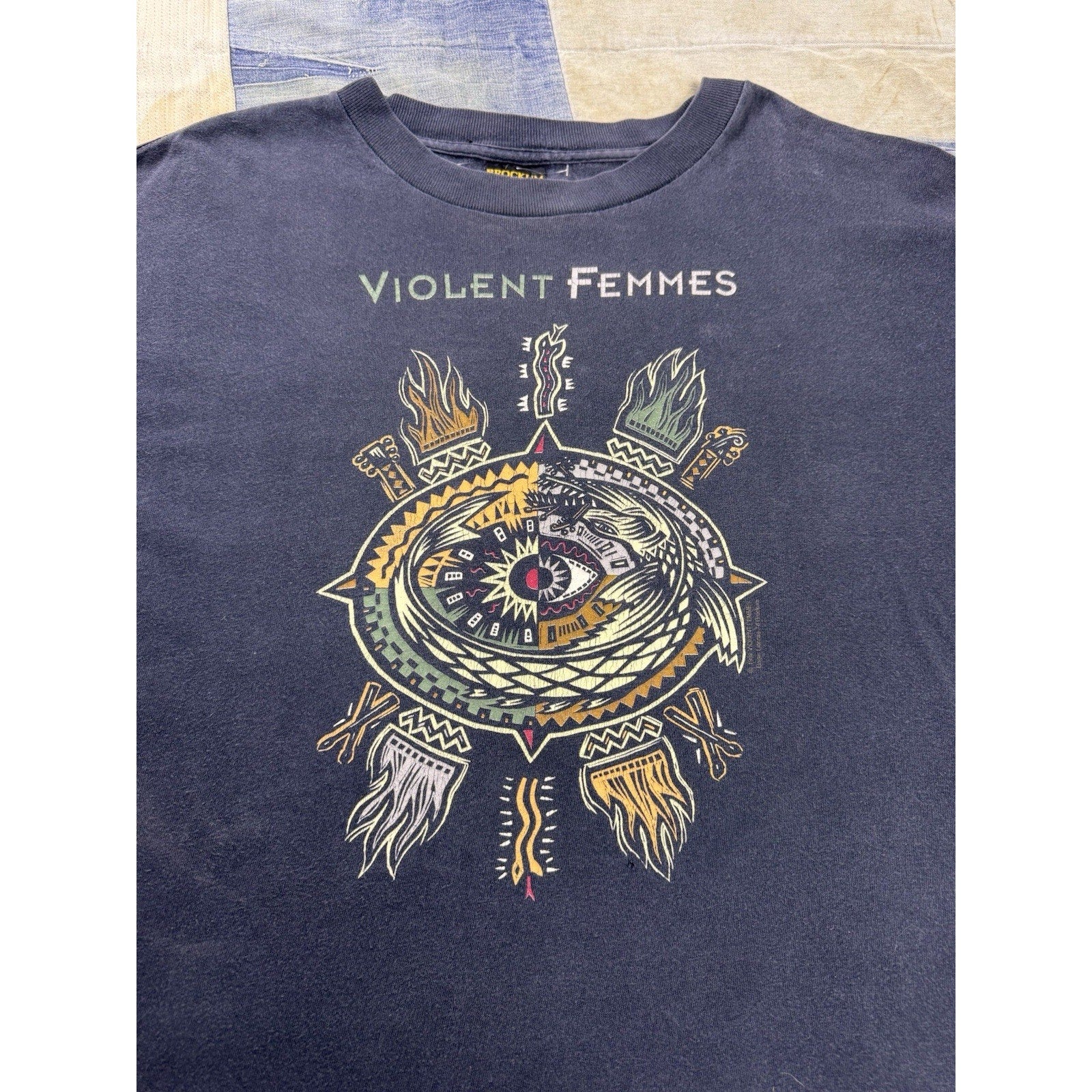 Vintage 1994 Violent Femmes Tour Long Sleeve Tshirt Size Xl