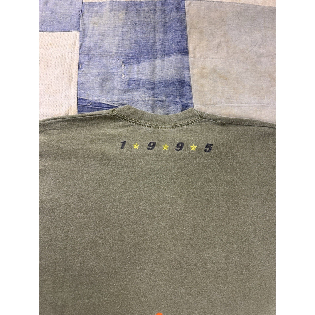 R.E.M. Monster Tour Double Sided Star Graphic Band Tee XL Vintage