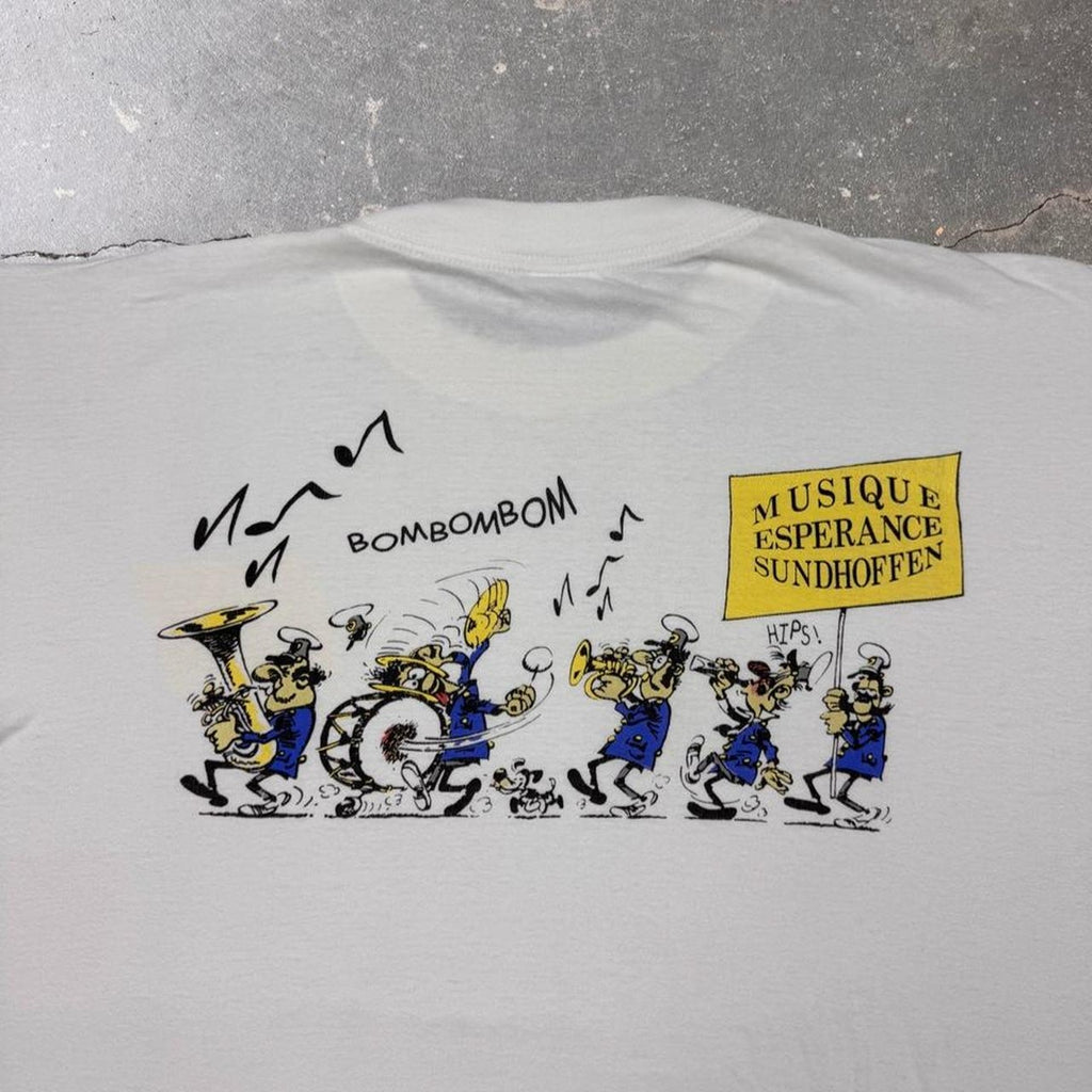 1990s French Brass Band Tee | XL