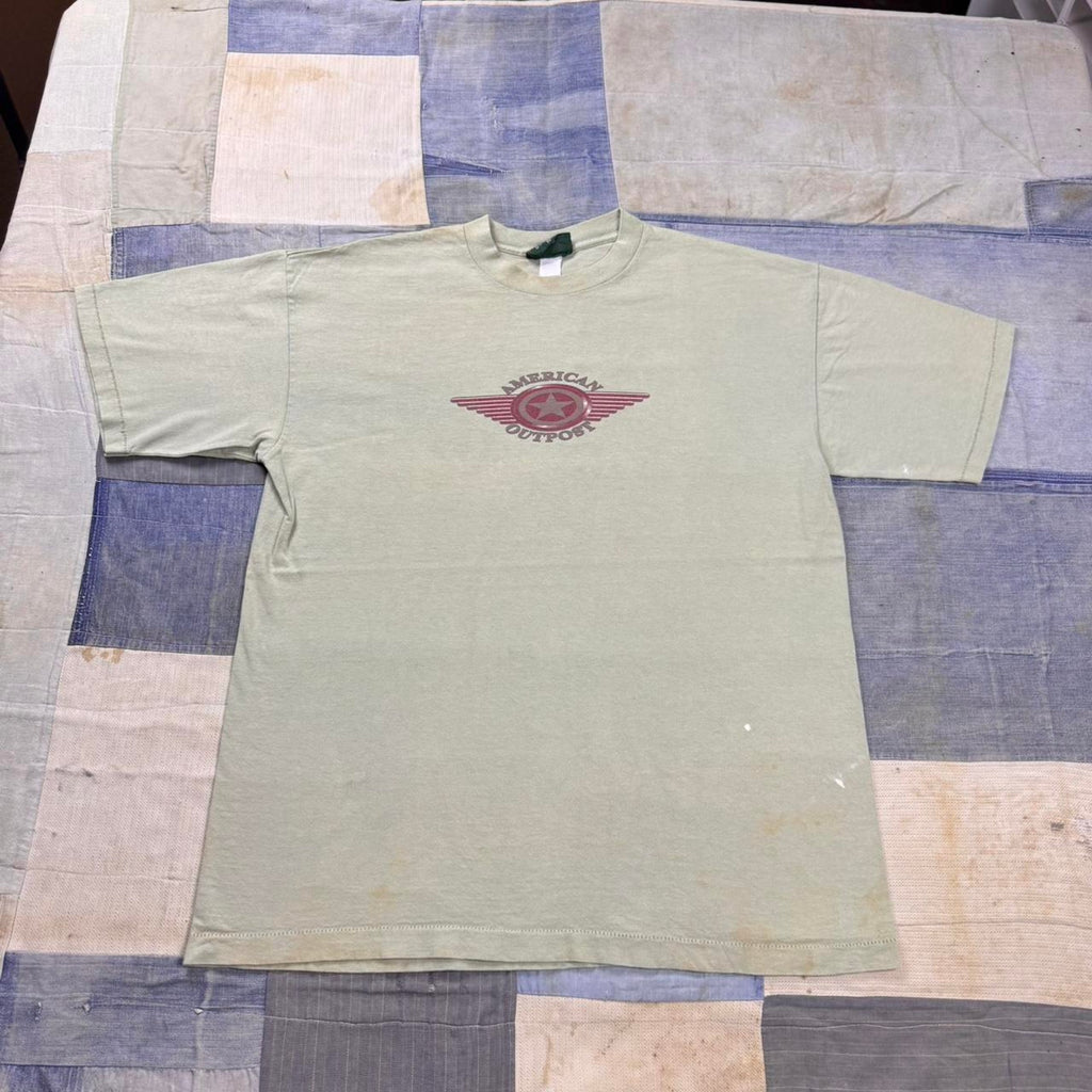 1990s American Outpost logo graphic Tee | XL