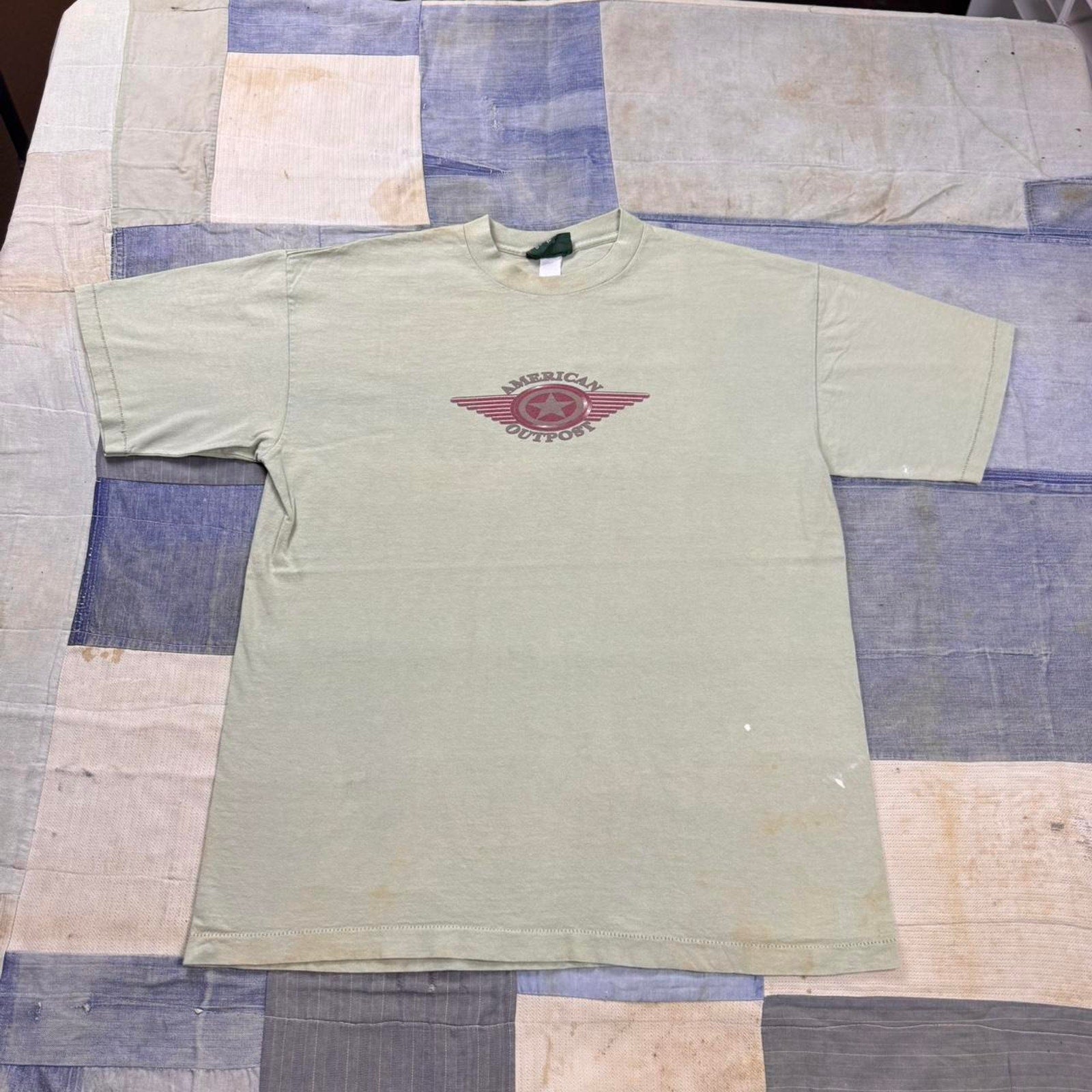 1990s American Outpost logo graphic Tee | XL