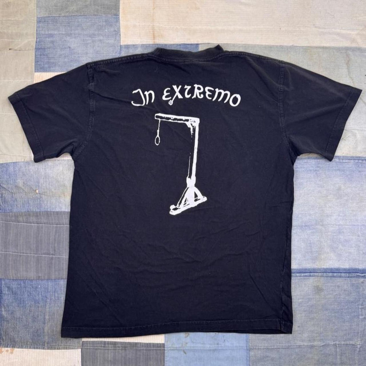 2000s In Extremo Grim Reaper Gallows Graphic Band Tee Crimex | Extra Large