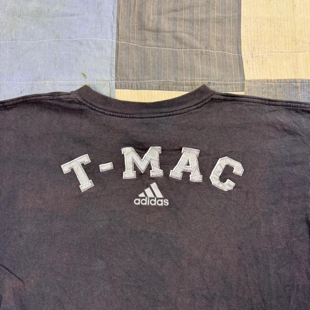 1990s Adidas Tracy McGrady T-Mac “Mackin’” Basketball Tee | Medium