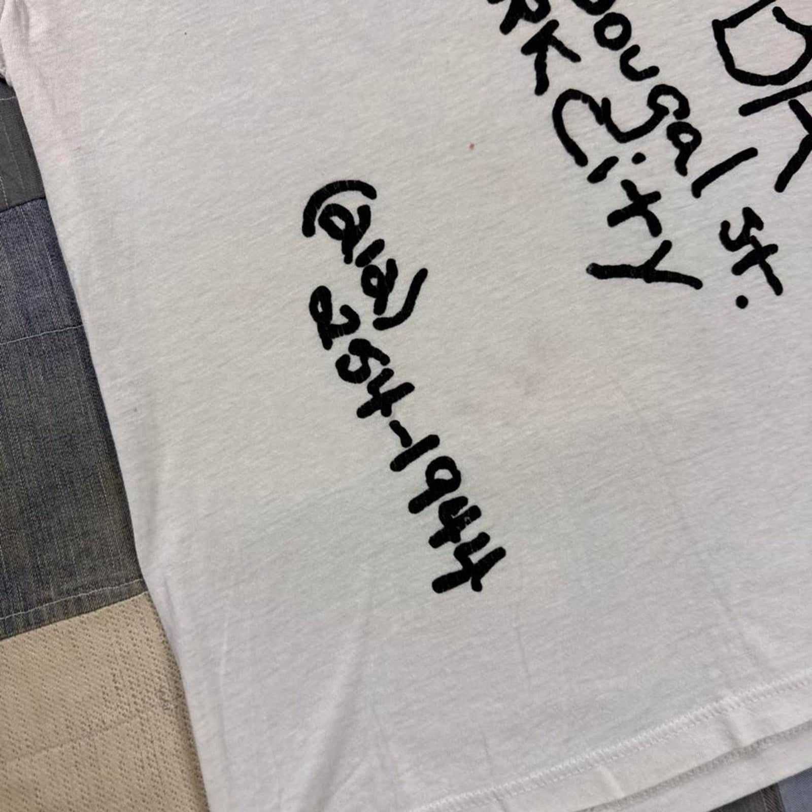 1980s scrap bar Tee | XL
