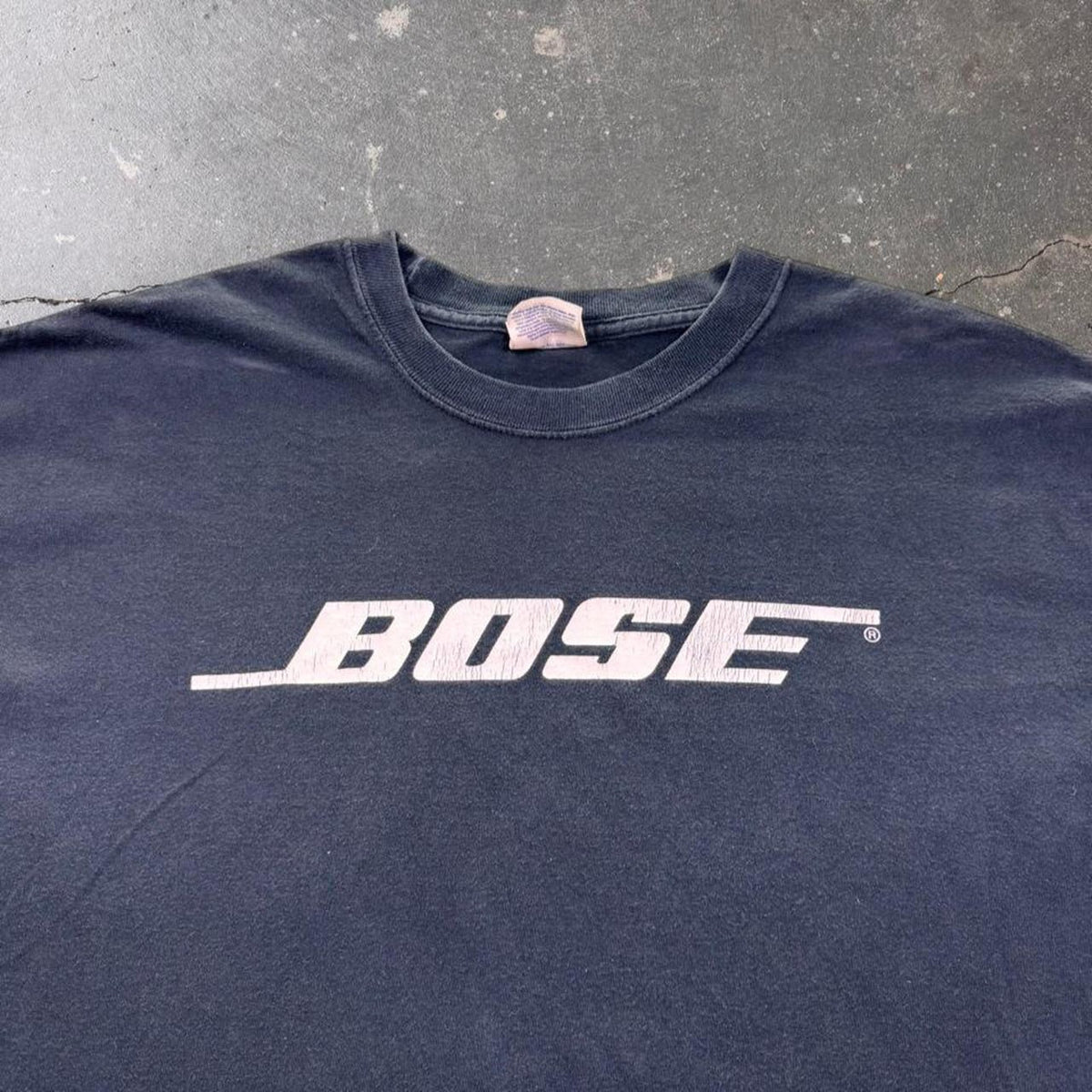 1990s Bose Audio Spellout Logo Promo Tee | XL