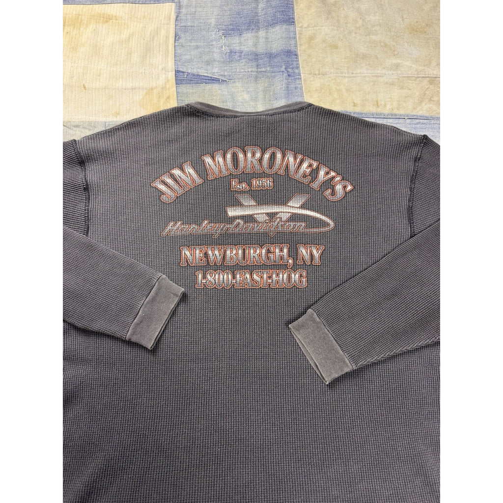 Harley-Davidson Thermal Waffle Knit Long Sleeve Jim Moroney’s Newburgh NY L