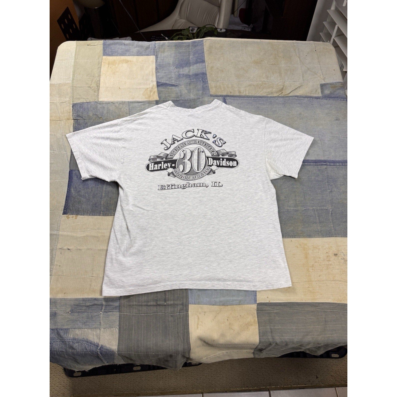 Vintage 1996 Harley Davidson 30th Anniversary Great Escape T Shirt USA XL